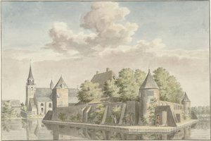 A Hof van Putten és a Geervliet templom alkotó: Cornelis Pronk (possibly)