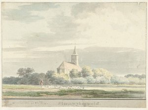 Kilátás Steenwijkerwoldra alkotó: Cornelis Pronk