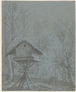 Galamb a fák között alkotó: Cornelis Saftleven (possibly)