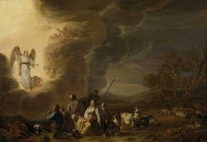 Angyali üdvözlet a pásztoroknak. 1630-50