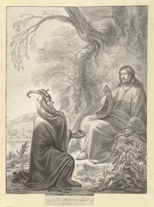 Krisztus megkísértése alkotó: Cornelis Saftleven