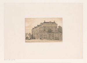 Tizennyolcadik századi háztömb alkotó: Cornelis Springer (possibly)