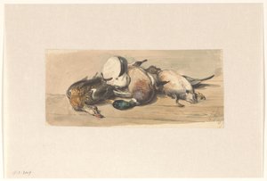 Csendélet négy kacsával alkotó: Cornelis Springer