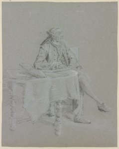 Az asztalnál ülő lovag alkotó: Cornelis Troost