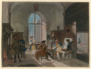 Őrszoba alkotó: Cornelis Troost