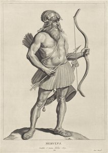 herulian Herulus (cím az objektumon) Oude hier woonachtige volken (sorozat címe) Peplus vagy a gótok, vandálok, svábok, heruli, gepidák, markomannok és az ősi négyes képek Marcus Zuerius Boxhornius ókori műemlékeiből és múzeumából (cicike sorozat)