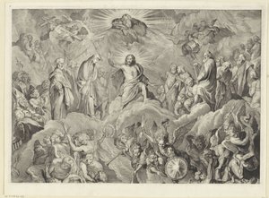 Utolsó ítélet (felső tábla) alkotó: Cornelis Visscher (II)