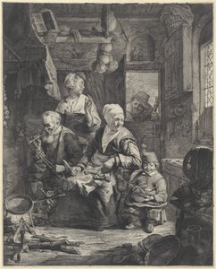 palacsintasütő alkotó: Cornelis Visscher (II)