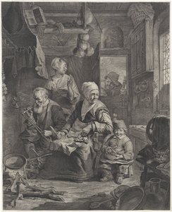 palacsintasütő alkotó: Cornelis Visscher (II)