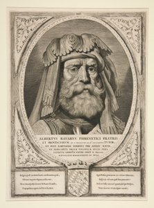 Albertvs Bavarvs Phrenetici Fratris/ et Provinciarvm alkotó: Cornelis Visscher