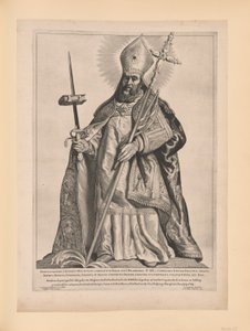 Szent Bonifác, az Észak- és Dél-Hollandia szentjei közül alkotó: Cornelis Visscher