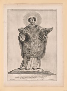 Szent Lebuin, Észak- és Dél-Hollandia szentjei közül alkotó: Cornelis Visscher