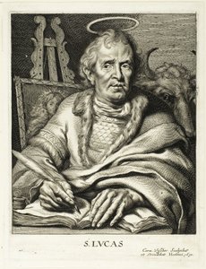 Szent Lukács alkotó: Cornelis Visscher