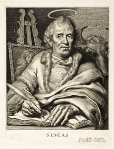 Szent Lukács alkotó: Cornelis Visscher