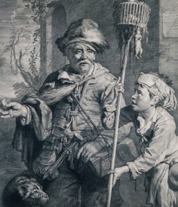 A patkányméreg-árus alkotó: Cornelis Visscher
