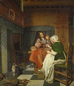 A sakkozók, 1670 körül