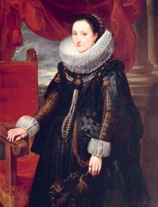 Egy nő portréja. alkotó: Cornelis de Vos