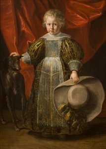 Kutyás fiú portréja, 1620 körül (olaj, vászon) alkotó: Cornelis de Vos