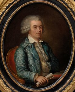 André Ernest Modeste Grétry zeneszerző portréja 1741-1813, c. 1786-88. alkotó: Cornelis van Cuylenburgh