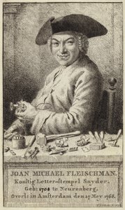 Johann Michael Fleischmann portréja