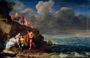 Bacchus és Ariadne Naxos szigetén, 17. század