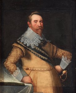 A svéd Gustavus Adolphus, 1625 alkotó: Cornelius Arendtz