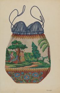 Gyöngyös táska