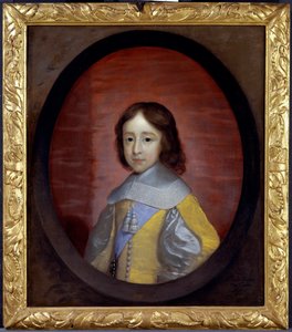 III. Vilmos Orange Nassau (1650-1702) portréja (III. William Anglia), gyermek (III. Vilmos, Orange hercege, gyermekként) - Cornelis Janssens van Ceulen (1593-1661) festménye, olaj, fa alkotó: Cornelius Janssen van Ceulen