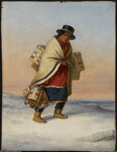 A kosár eladó, 1850 körül