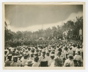 Érettségi a Tuskegee Intézetben, 1916-18 körül (fekete-fehér fotó) alkotó: Cornelius Marion Battey