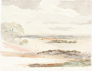 Széleskörű kilátás Shropshire-ben alkotó: Cornelius Varley