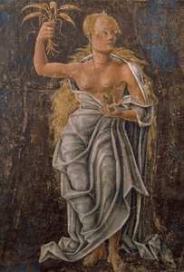 Dean, részlet a Szűzanya, augusztusi jelenet, Cosimo Turának tulajdonítva