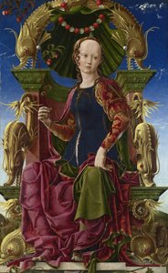 Egy múzsa Calliope, 1455-1460