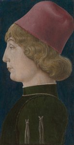 Fiatal férfi portréja, 1470-es évek.