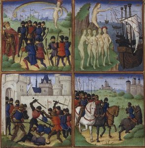Illusztráció az Aeneis című eposzhoz, Vergiliustól, 1450-1499