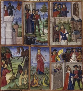 Illusztráció az Aeneis című eposzhoz, Vergiliustól, 1450-1499