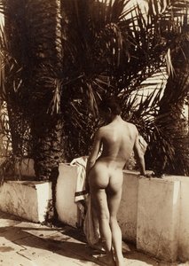 Férfi akt, 1890.