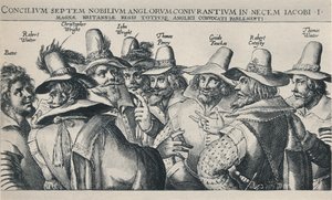 „A puskaporos összeesküvők”, 1605, 1904
