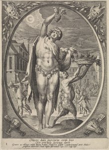 Bacchus Bacchus, Venus en Ceres (sorozat címe) alkotó: Crispijn van de Passe (I)