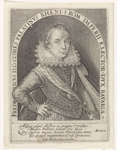 V. Frigyes, nádor választófejedelem, Csehország királyának portréja