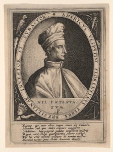 Amerigo Vespucci alkotó: Crispijn van de Passe I