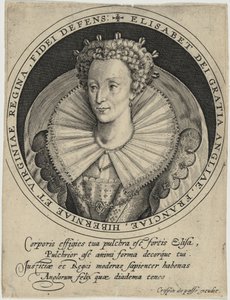 Erzsébet, Anglia királynője alkotó: Crispijn van de Passe I