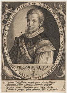 Maurice von Nassau, Orániai herceg