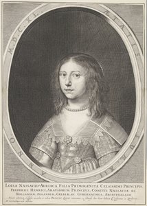 Louise Henriëtte, Orange hercegnő portréja 12 évesen