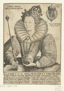 I. Erzsébet angol királynő portréja, 1592