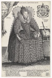 I. Erzsébet angol királynő portréja, 1603 körül
