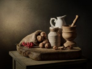 Rusztikus terméses csendélet