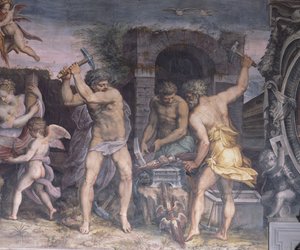 A vulkáni kovácsműhely, 1555