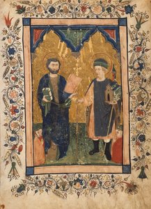Szent Márk evangélista és Szent Sinibaldus Világiak által tisztelt..., kb. 1425-34.