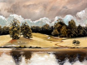 Joy of Light, a Leeds Castle közelében, 2010 (olaj, papír)